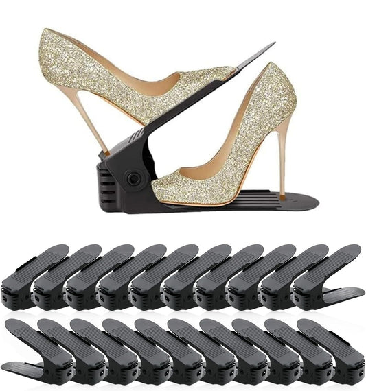 20 Stück Schuhstapler, Schwarz