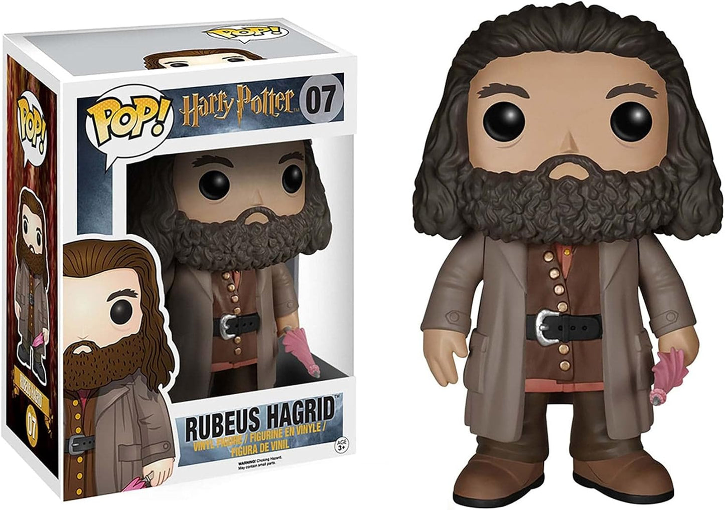 Harry Potter Rubeus Hagrid Vinyl-Figur (6 Zoll), Multicolour