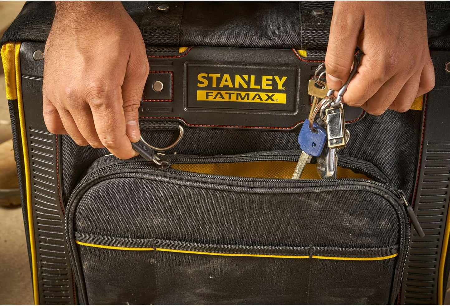 Werkzeugkoffer FatMax, 1 Nero/ Giallo