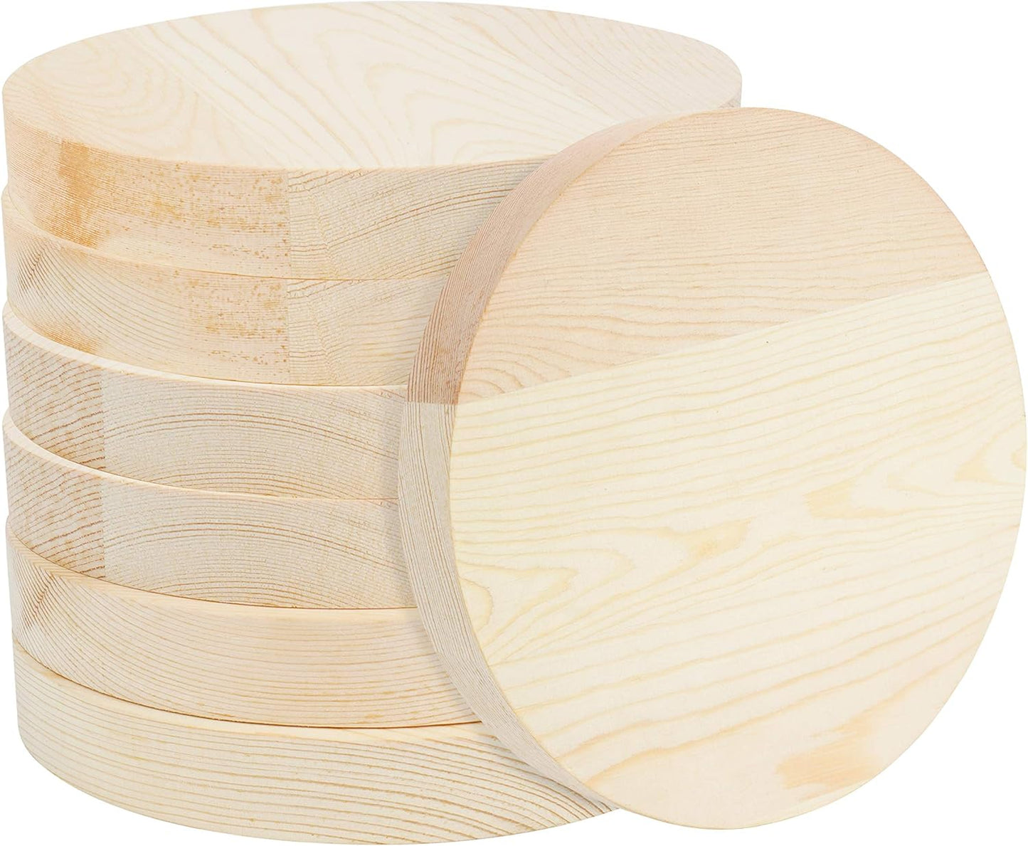 7-teiliges Holzscheiben-Set zum Basteln