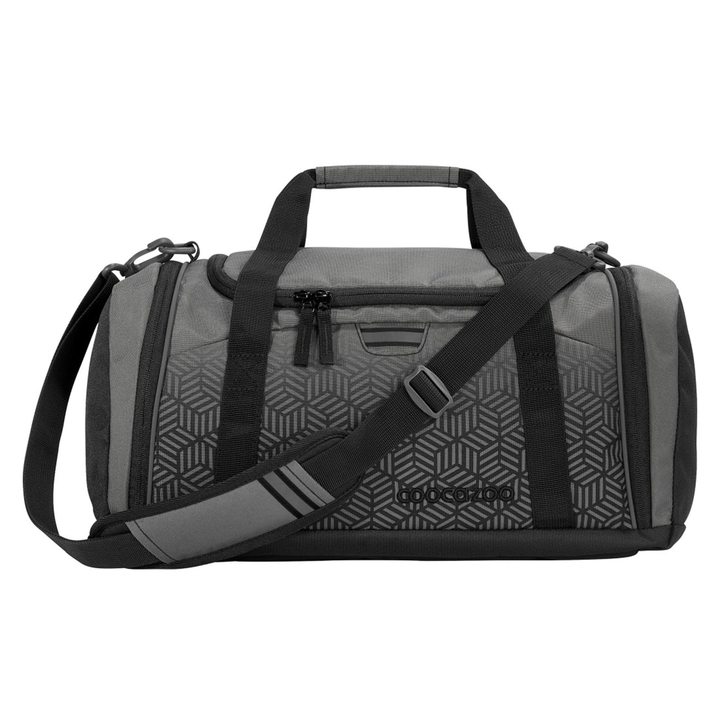 Sporttasche mit Nasswäschefach, 20 Liter, Black Carbon