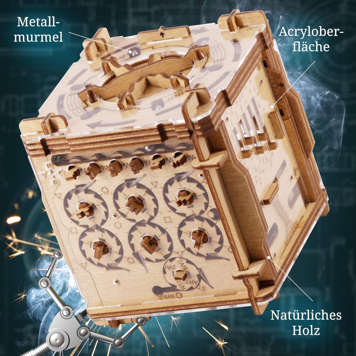 Cluebox - Das Labyrinth von Cambridge - Rätselbox