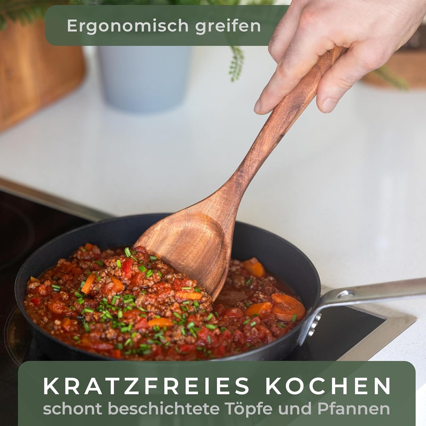 9-teiliges Küchenhelfer-Set, Kochbesteck Set 9