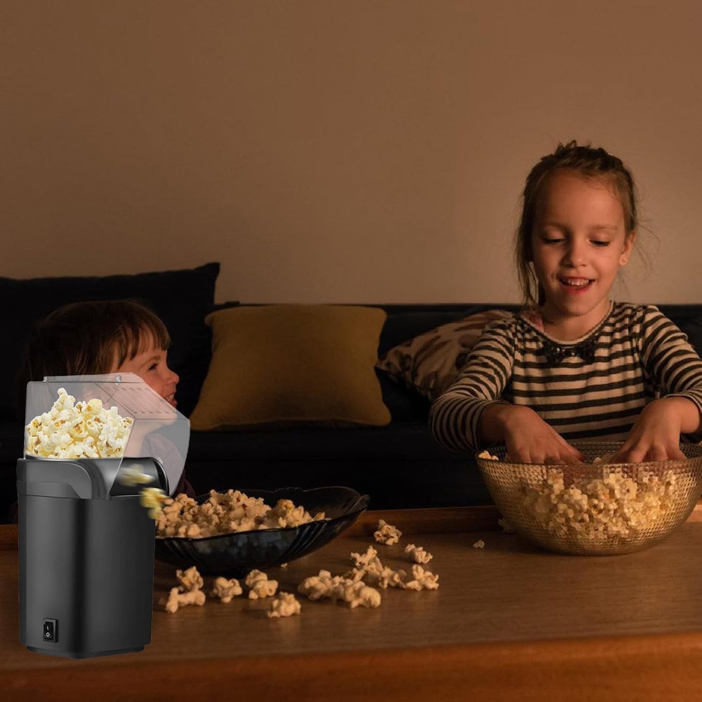 Heissluft-Popcornmaschine, ölfrei & fettfrei