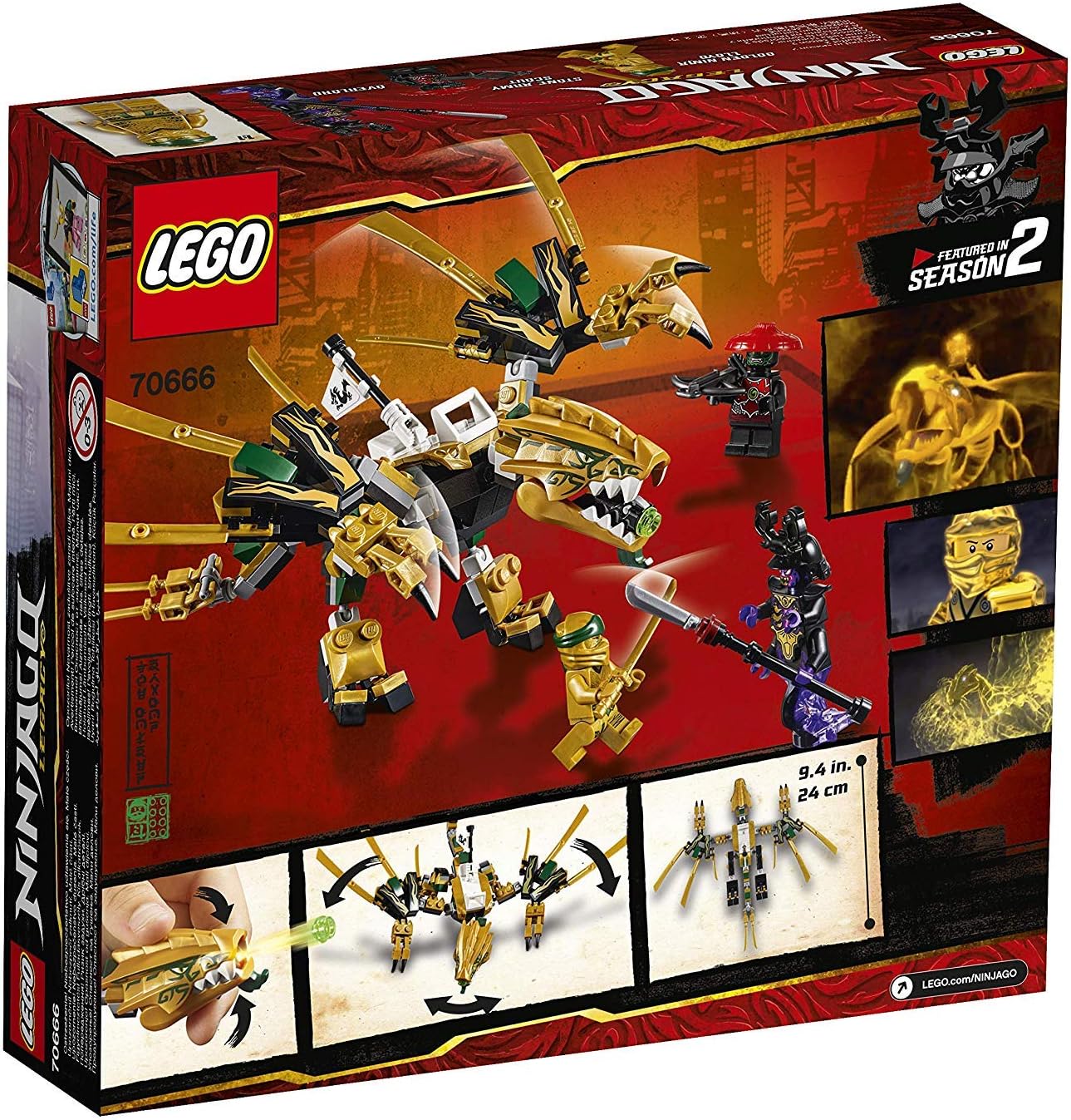 70666 NINJAGO Goldener Drache
