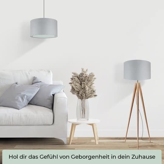 Lampenschirm, Grau Ø25cm | Höhe 17,2cm