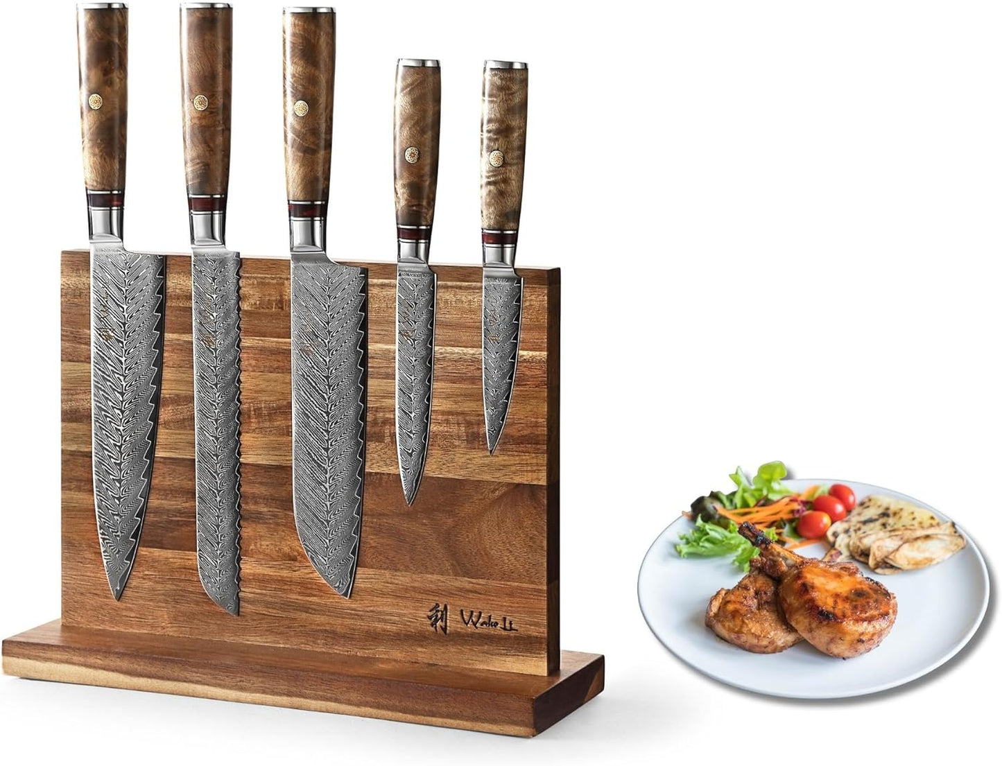 6-teiliges Küchenmeser-Set, Culinary Sycamore