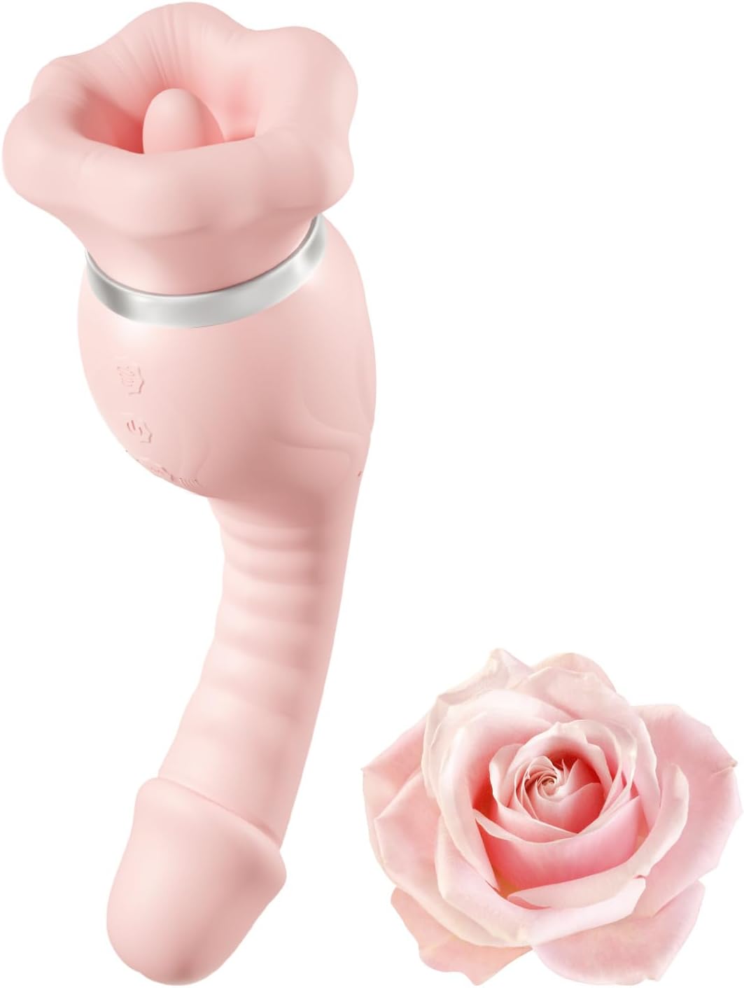 3-in-1 Vibrator Dildo Set mit 10 Vibrationen, Sexspielzeug für Frau