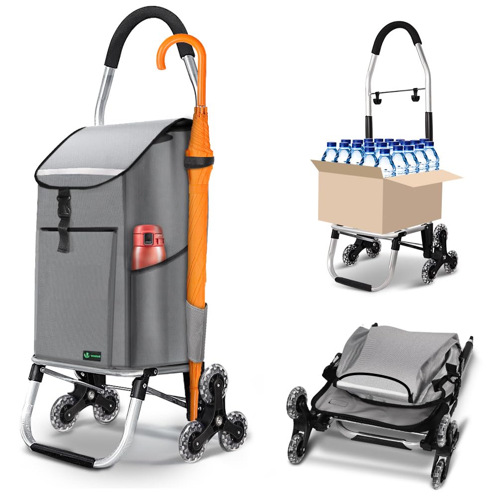 Einkaufstrolley, 58L Grau