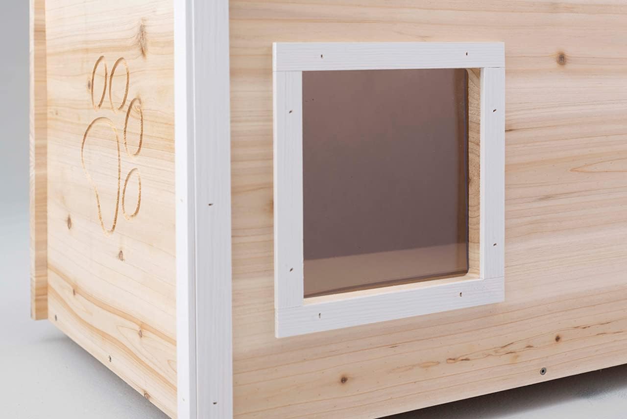 Isoliertes Outdoor-Katzenhaus