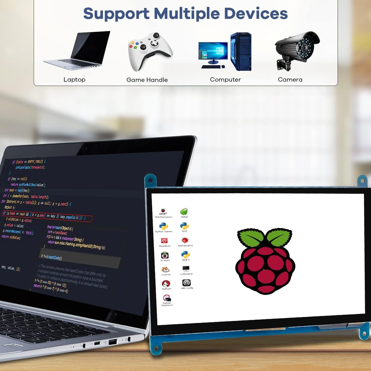 7 Zoll Touchscreen Display für Raspberry Pi, 7inch
