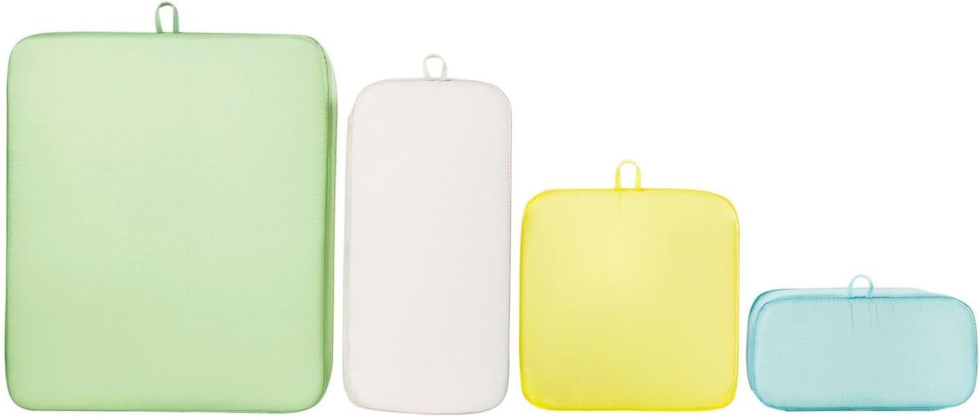 Packwürfel Set SQZY Pouch, 1,5 l / 3 l / 3,5 l / 5 l Assorted