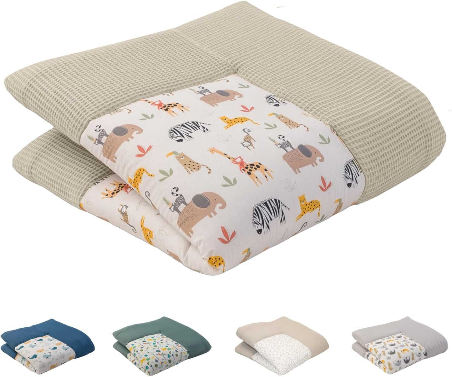 Baby Krabbeldecke 120x120 cm, Sand-savanne 120x120cm