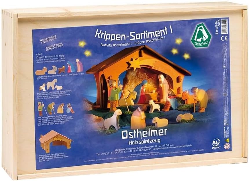 Krippen-Sortiment 6020, 13-teilig