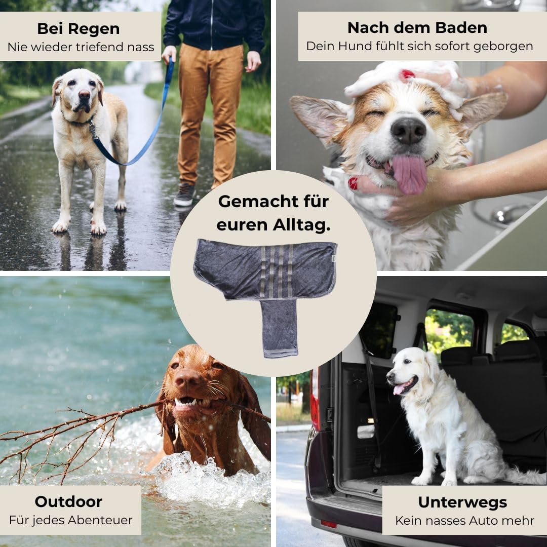 Hundebademantel, M