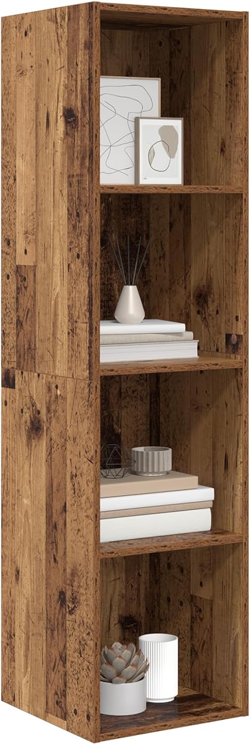 TV-Schrank mit Regal aus Altholz, 142.5 cm Altholz