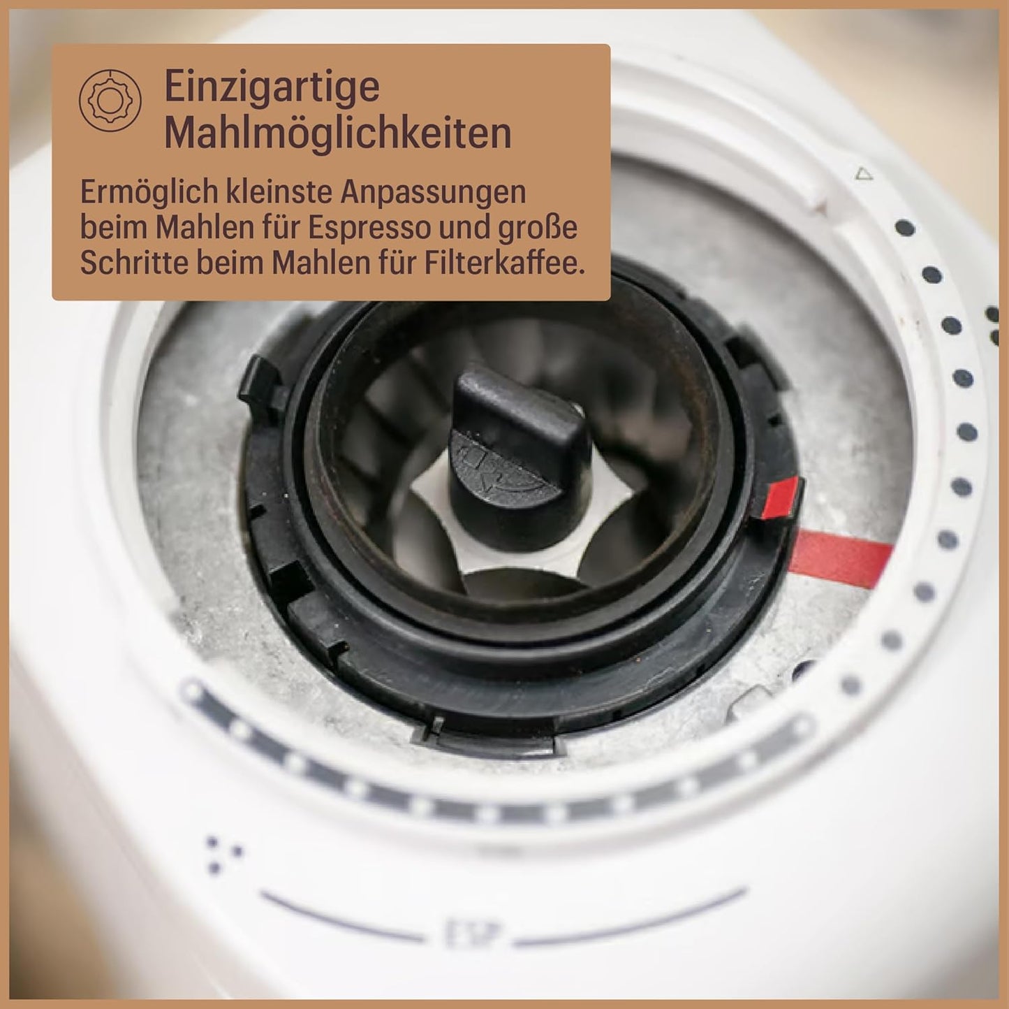 Automatische Mühle Encore ESP, Schwarz