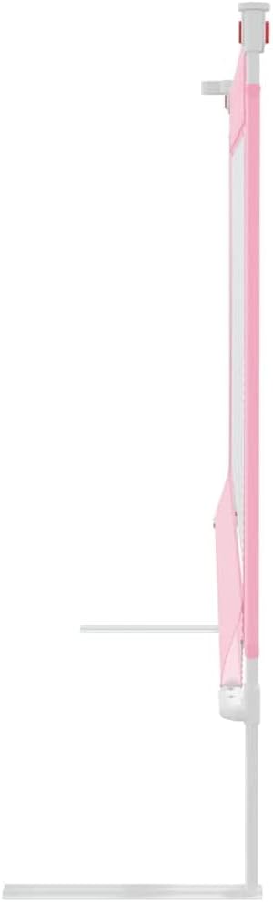 Babybettgitter, 90 x 25 cm Rosa