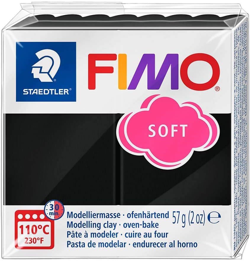 6er-Set Oven Bake Clay, 1 farblich sortiert
