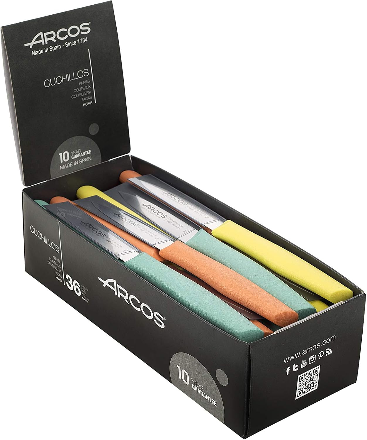 36-teiliges Nova Schälmesser-Set