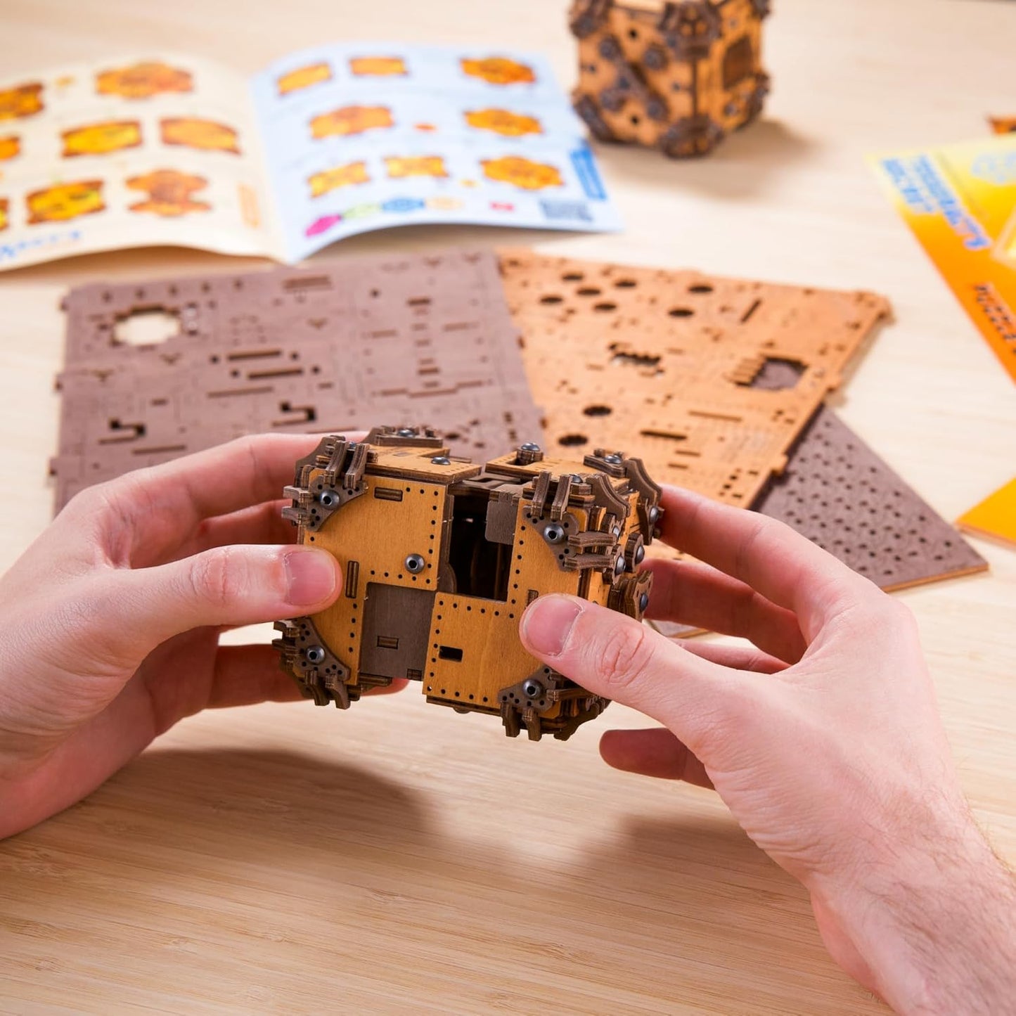 Tesseract 3D Holzpuzzle