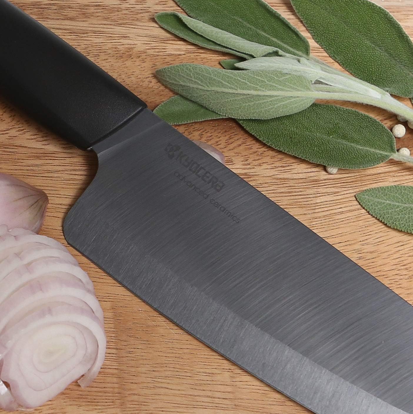 FK-140BK-BK Santoku, Schwarz