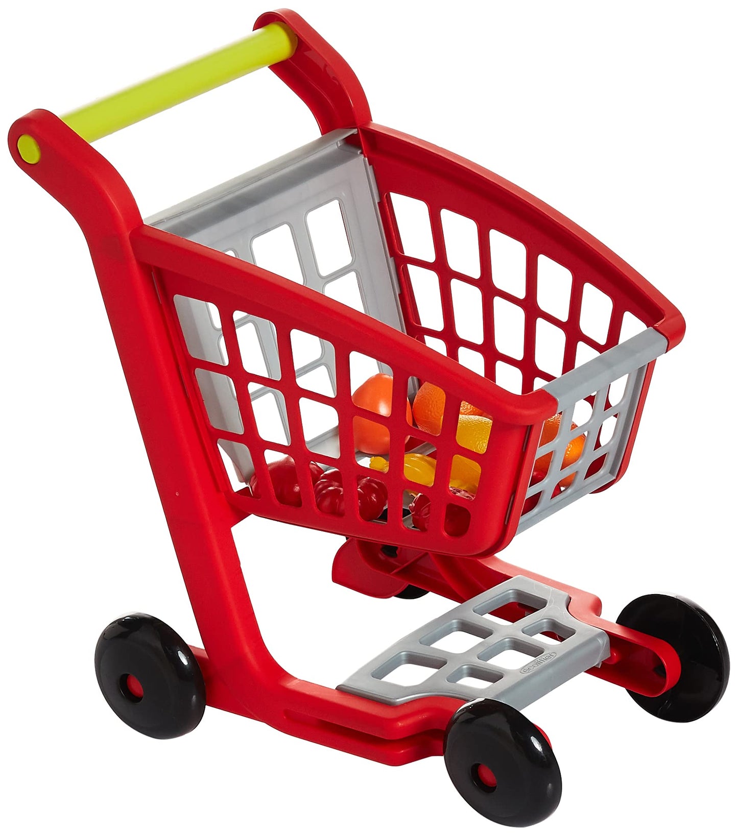 Einkaufswagen mit Spiellebensmittel