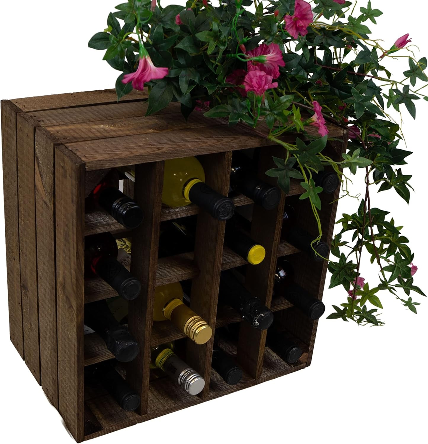 Weinregalkiste, Dunkel