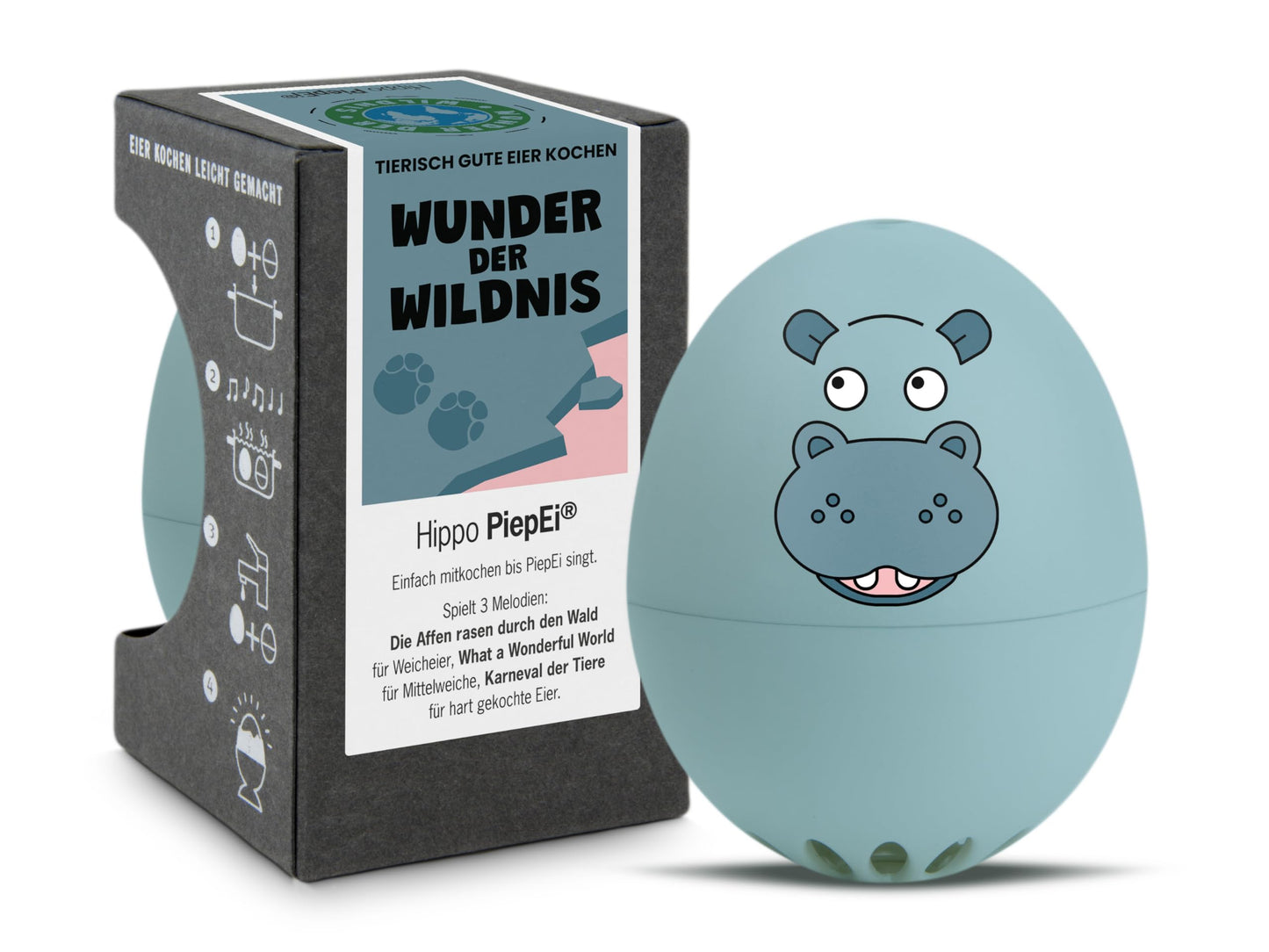 Singende Eieruhr Hippo, Hippo