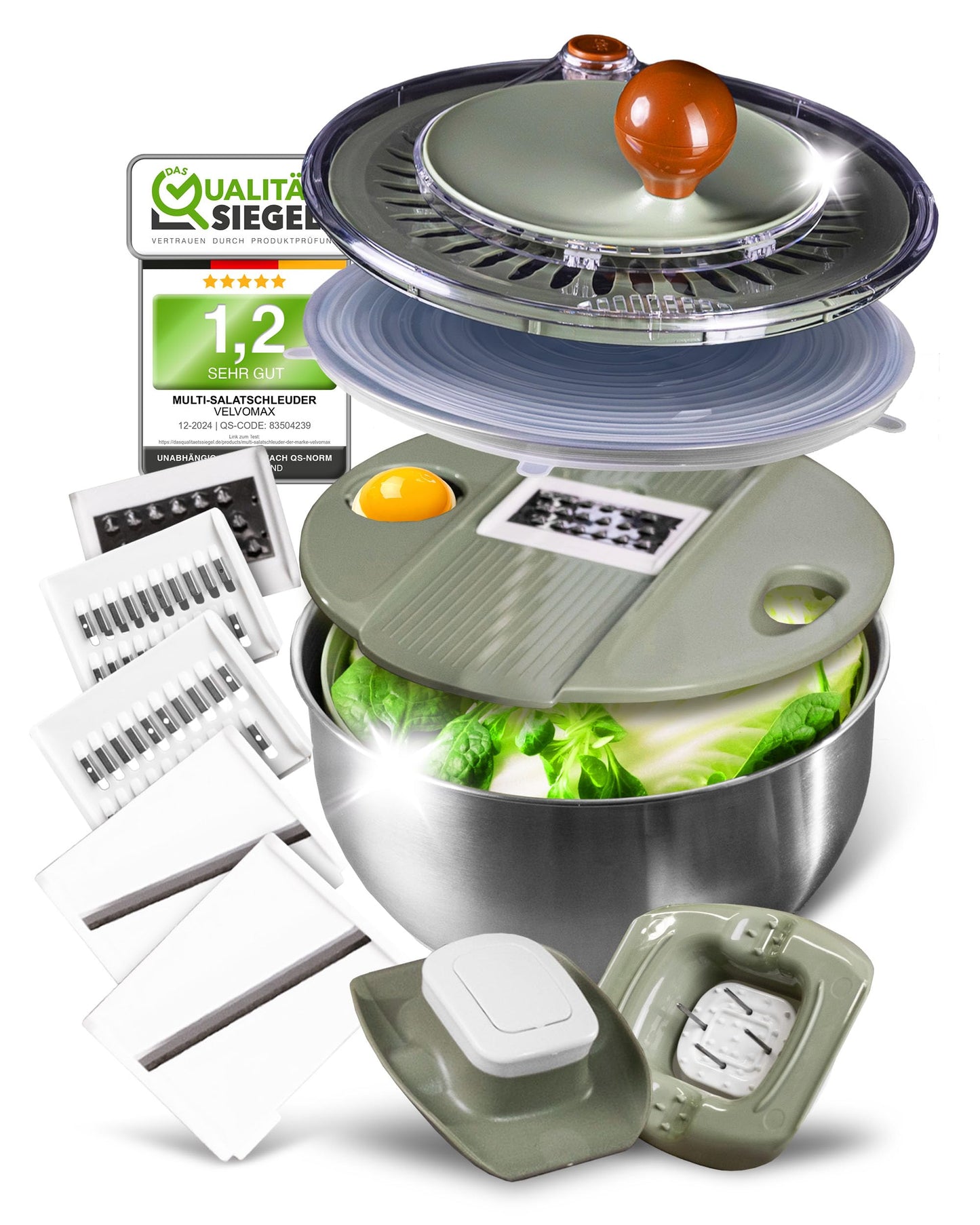 Salatschleuder & Gemüseschneider