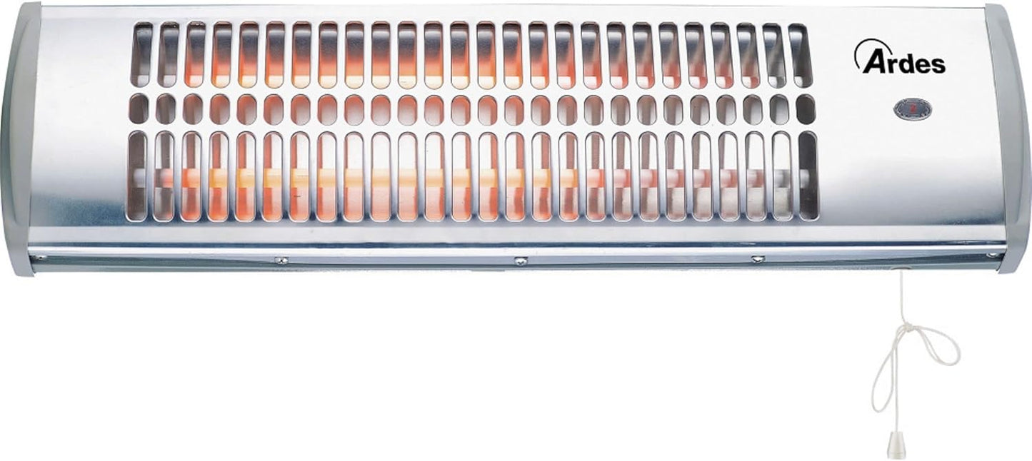 Quarz-Wandheizstrahler mit 2 Heizelementen AR437B, QUARTZ