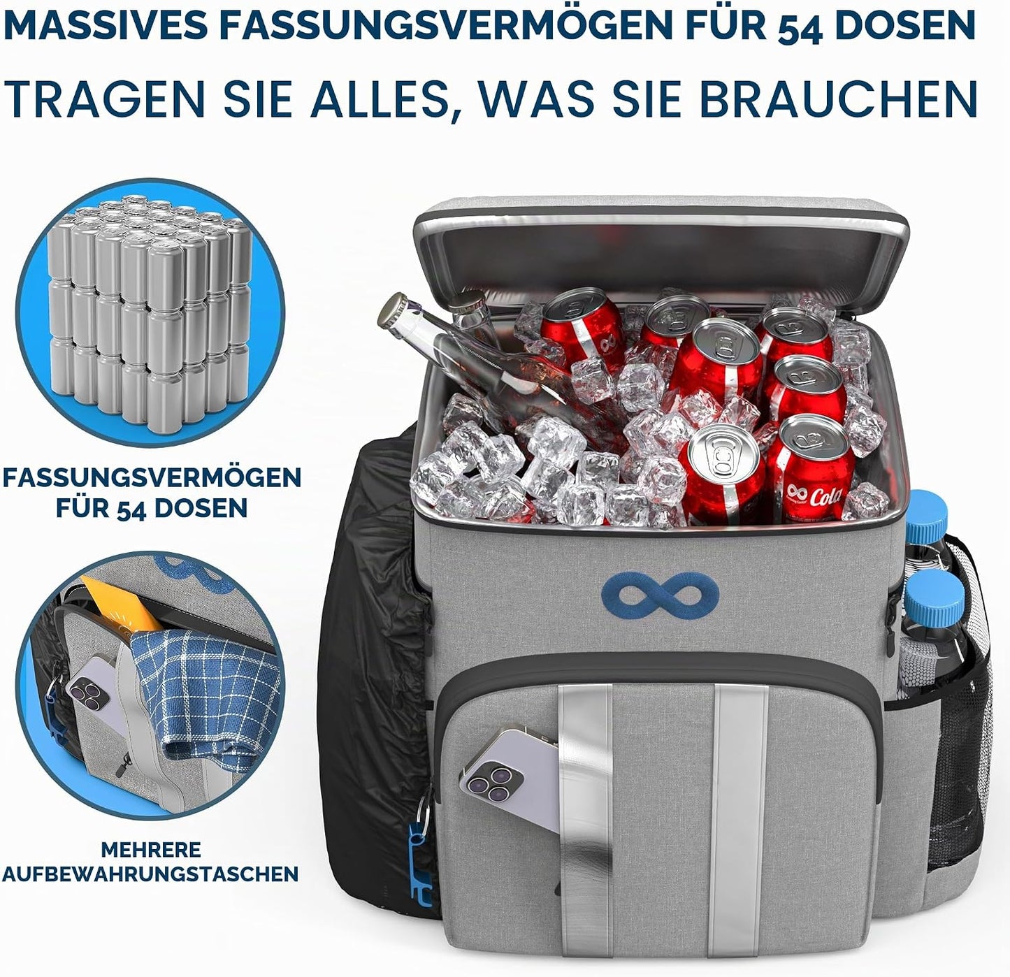 Grosser Kühlrucksack