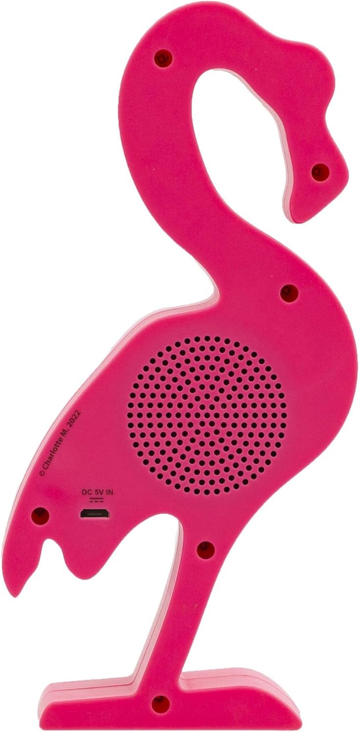 Tragbarer Bluetooth-Lautsprecher Flamingo für Kinder