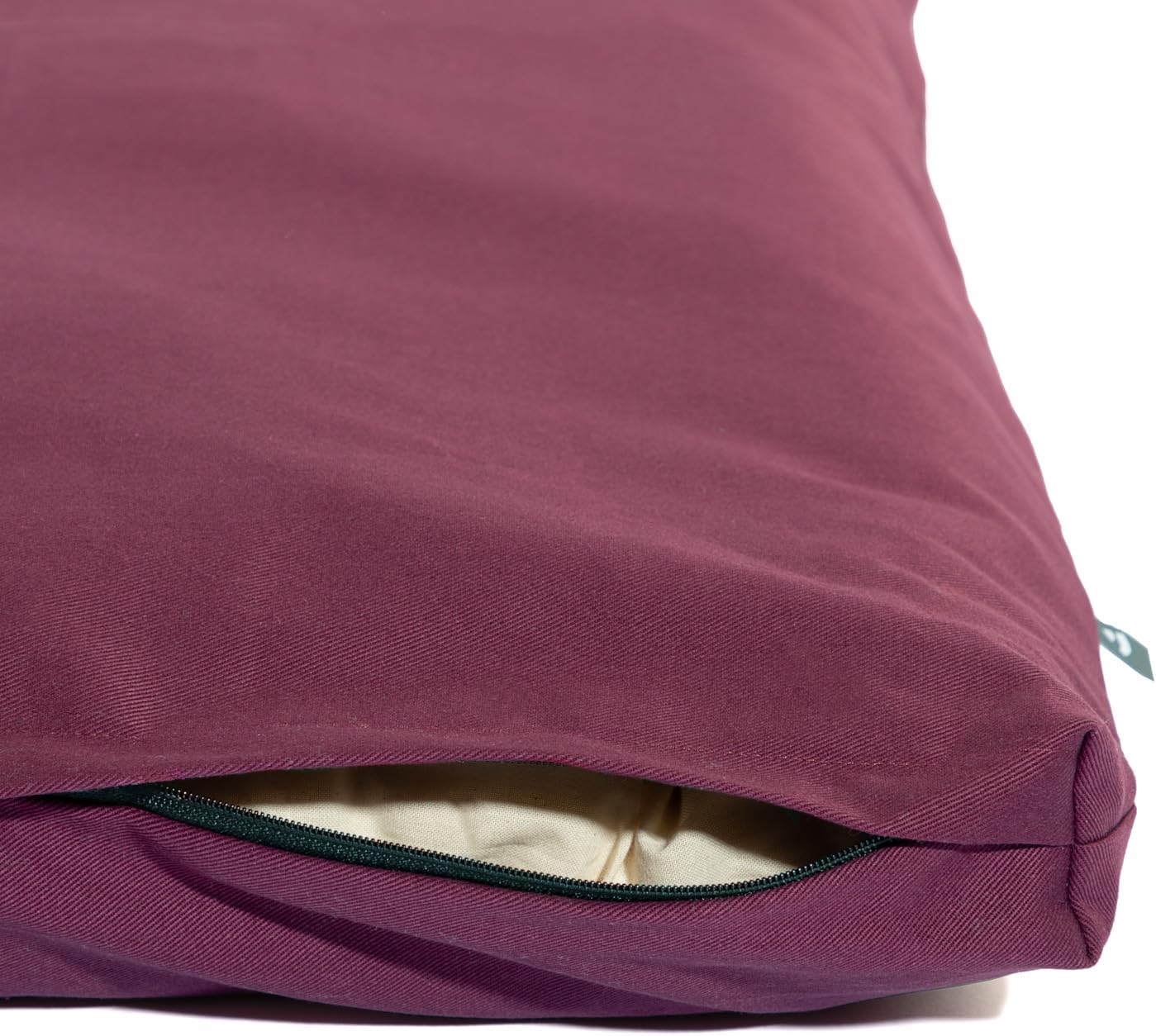 Meditationsmatte Zabuton, Aubergine