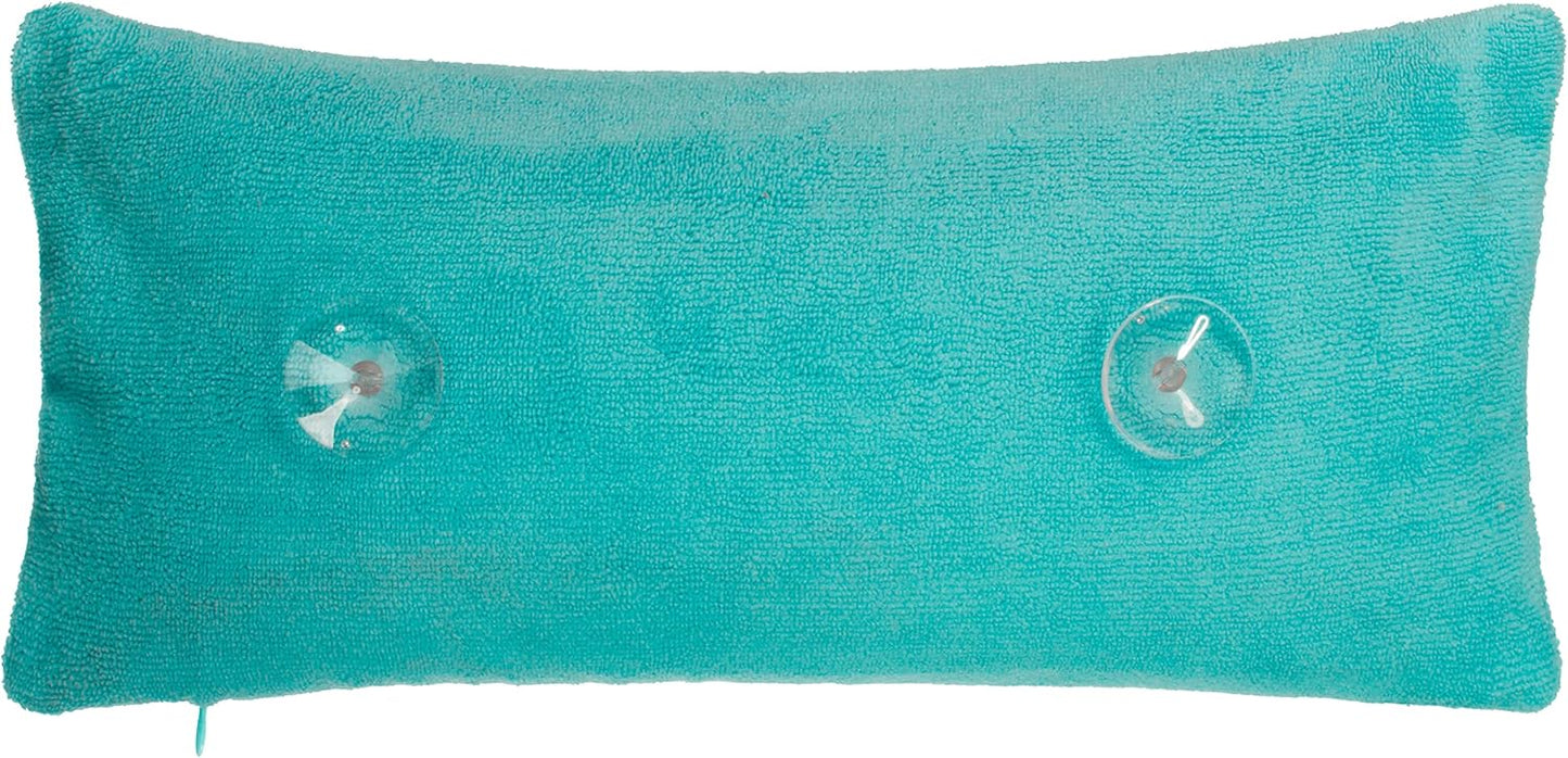 Wellness Nackenkissen für Badewanne, 40x20 cm, 40x20 cm Türkis