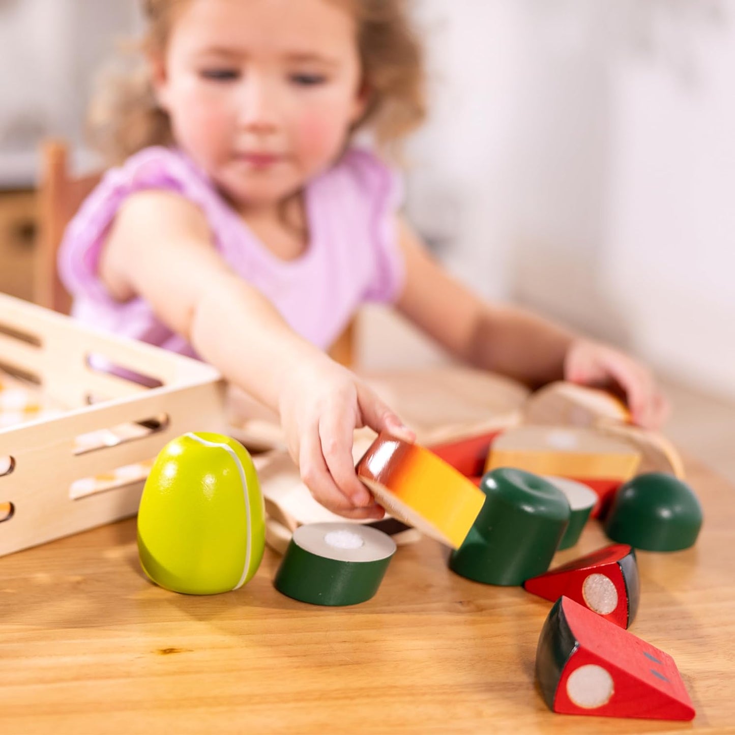 Schneidespielzeug für Kinder, Essen schneiden