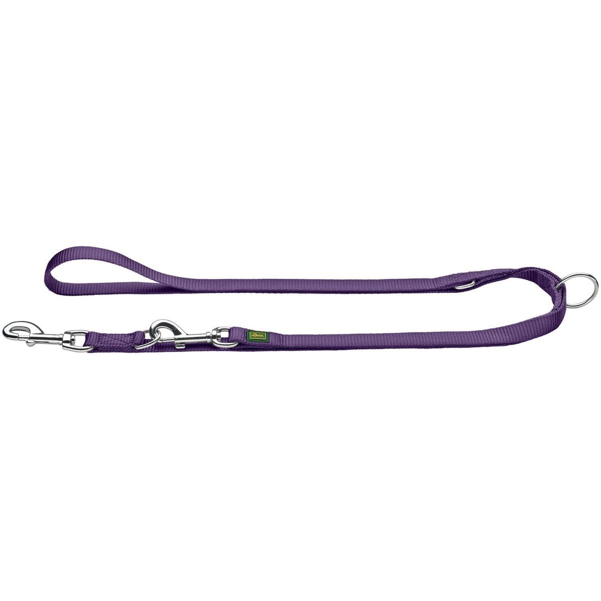Verstellbare Hundeführleine, violett 20/200