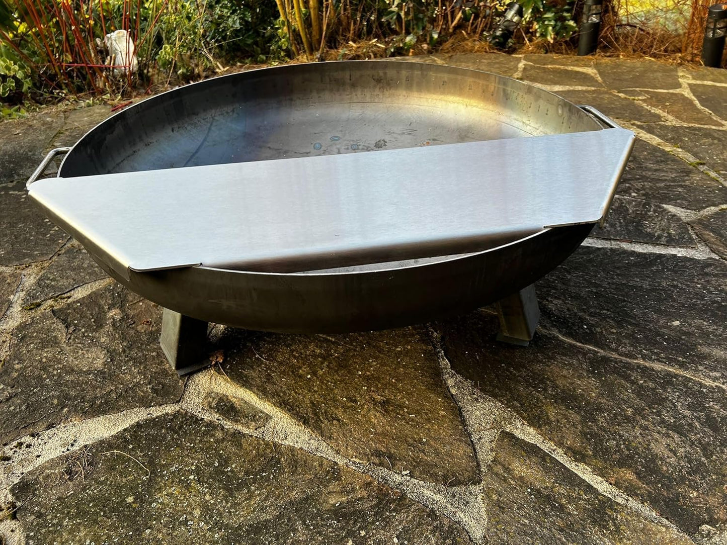 Plancha Platte für Feuerschale, 100 cm eckig