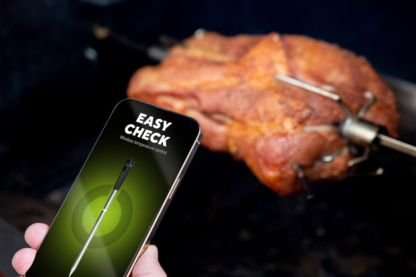 BBQ-Thermometer Easy Check Quadro