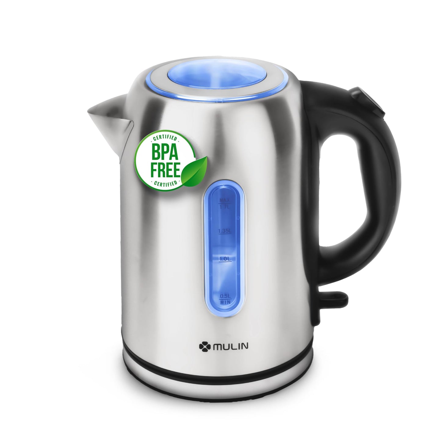 Wasserkocher FY2015A mit Kalkfilter, 1.7 Liter Azul