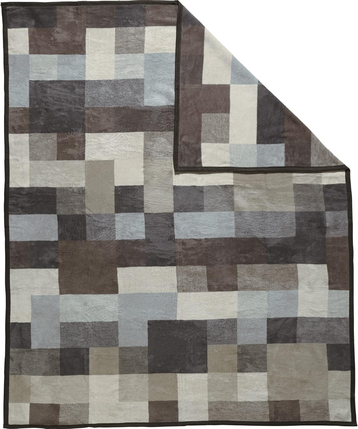 Wohndecke 2er-Pack, Grau Wohndecke 2er - 150x200 cm
