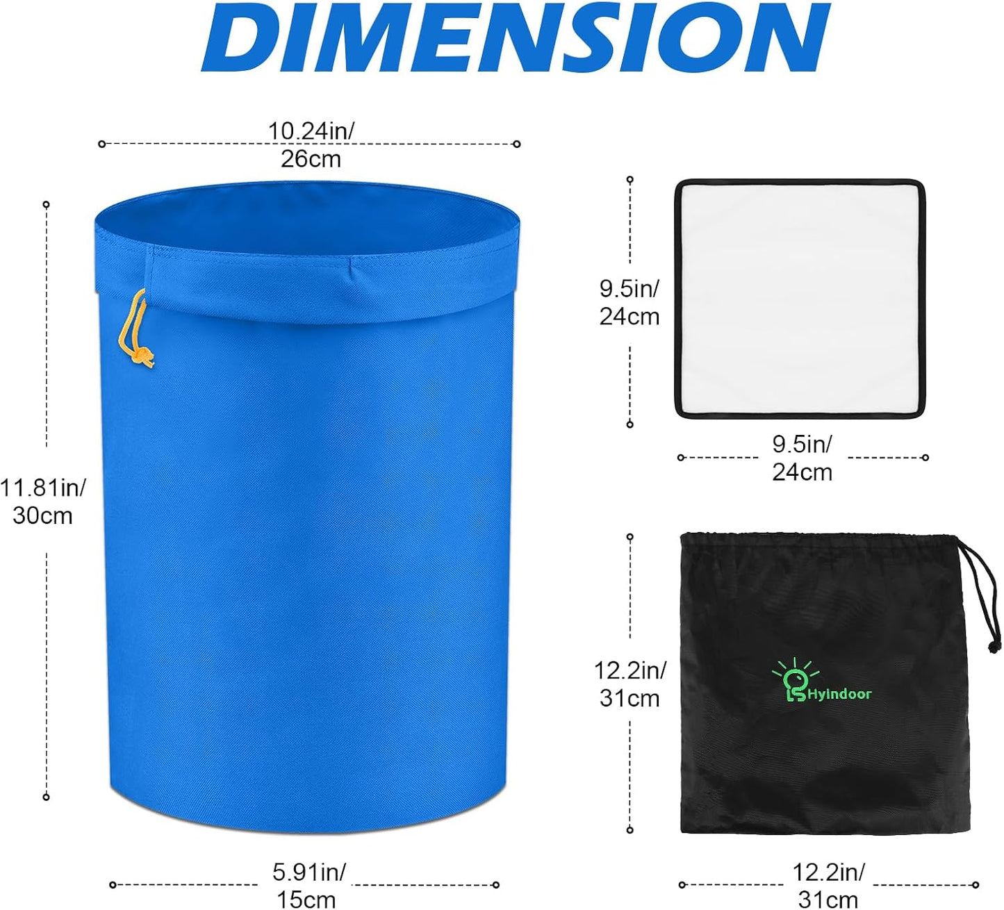 Bubble Bag Kräuterextraktion Set, 1 Gallonen 5 Beutel