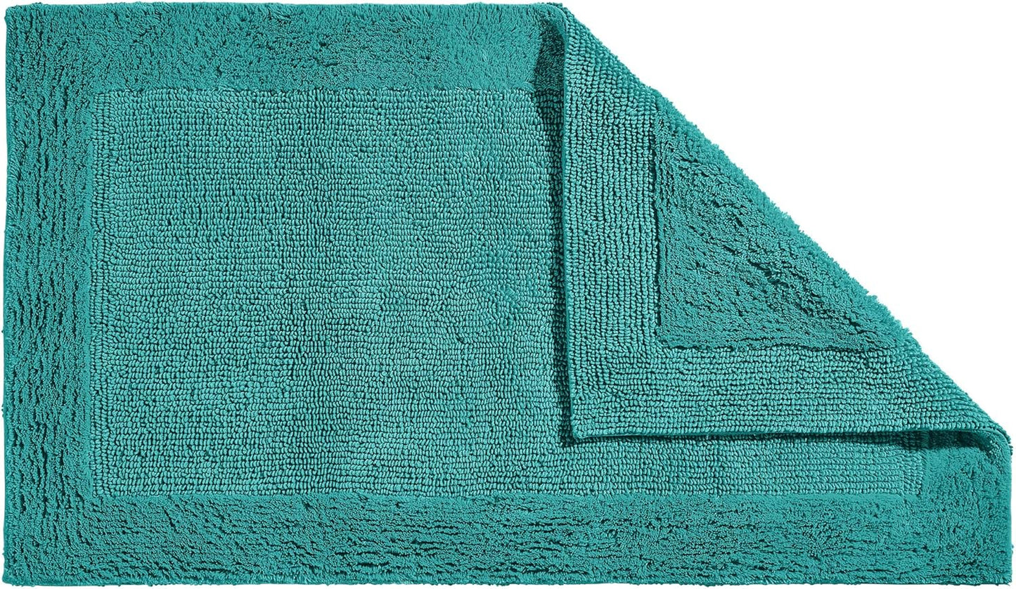Badematte Stuttgart, 80x150 cm, Petrol Badteppich - 80x150 cm