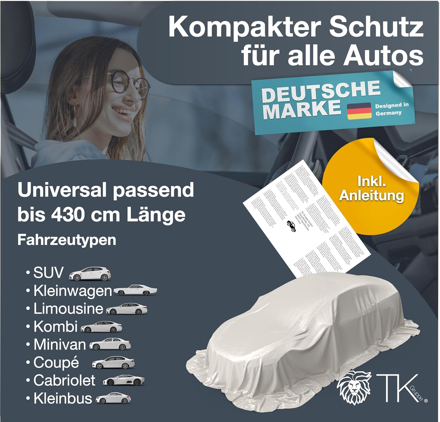 Autoabdeckung, 5