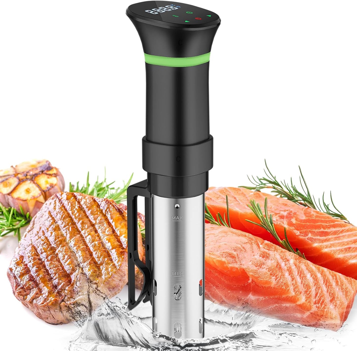 Sous Vide Stick mit LCD Touchdisplay