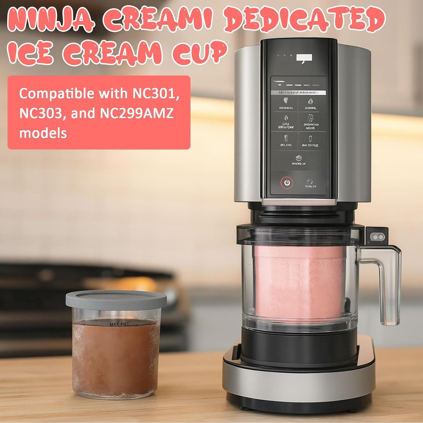 Eisbehälter-Set für Ninja Creami