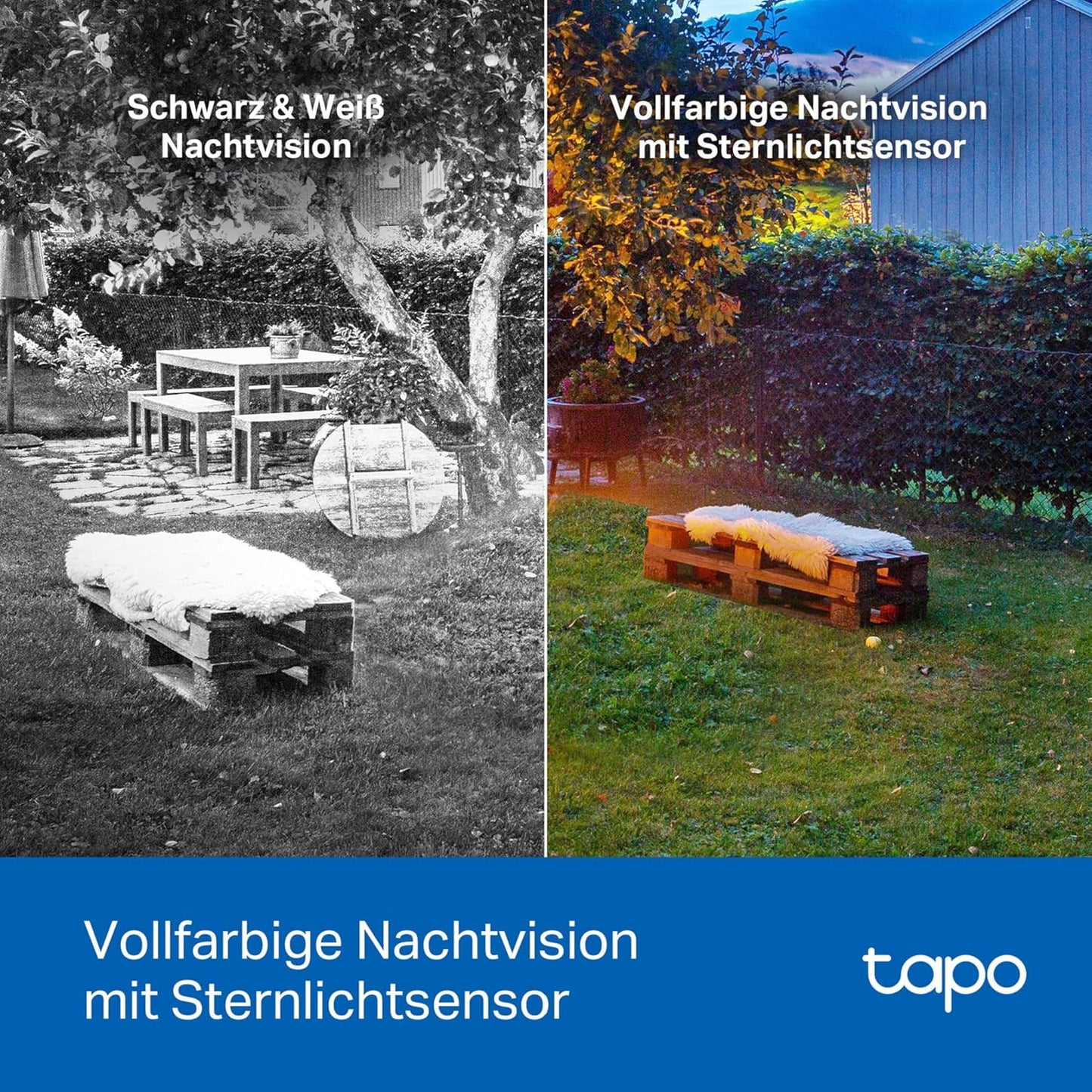 Tapo C425 Aussenkamera mit magnetischer Basis, 1 pack