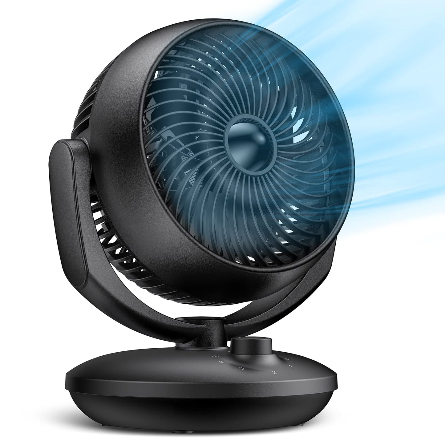 Tischventilator mit 3 Geschwindigkeiten