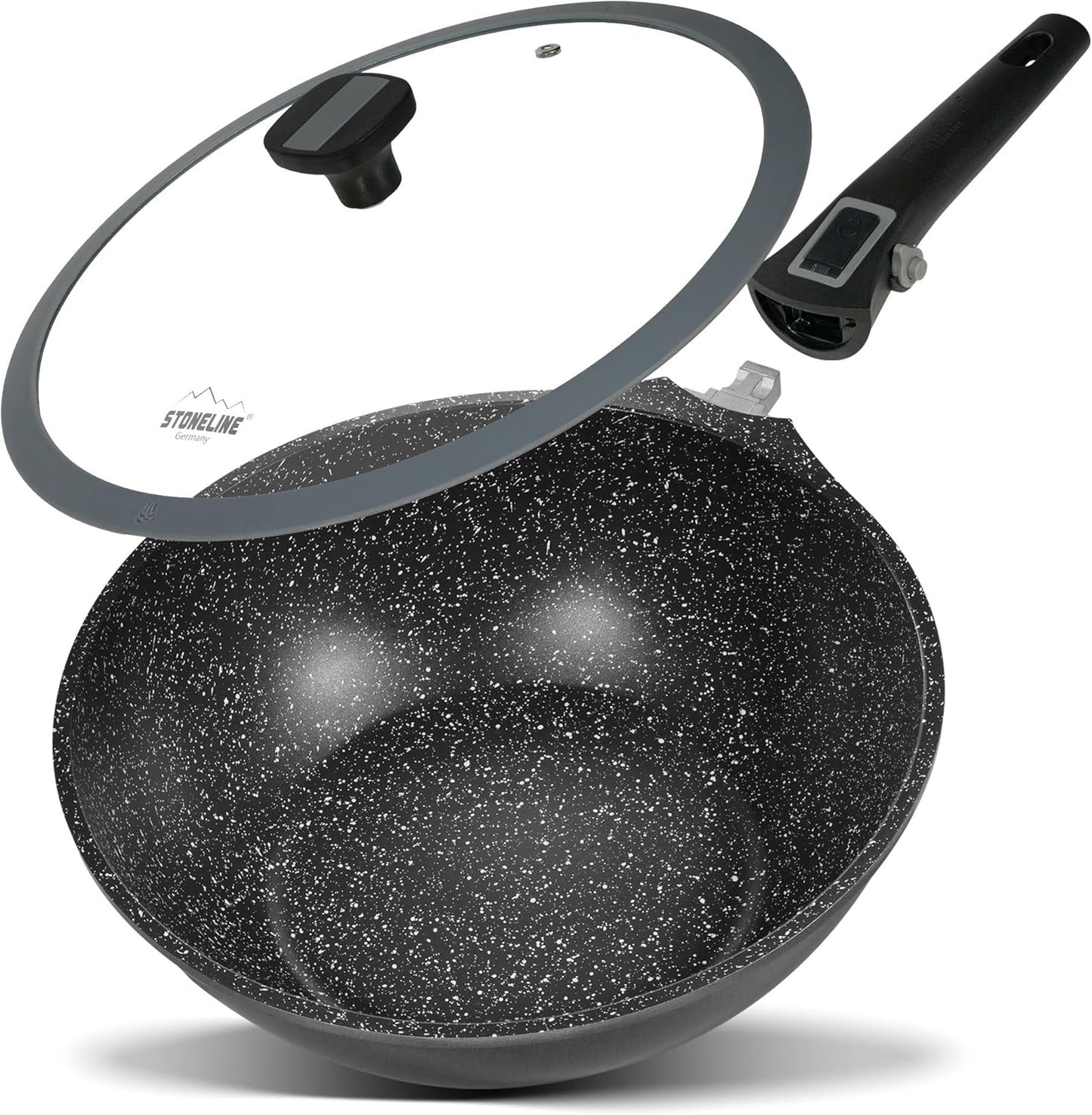 Imagination Plus Wok, Wok 30 cm Anthrazit