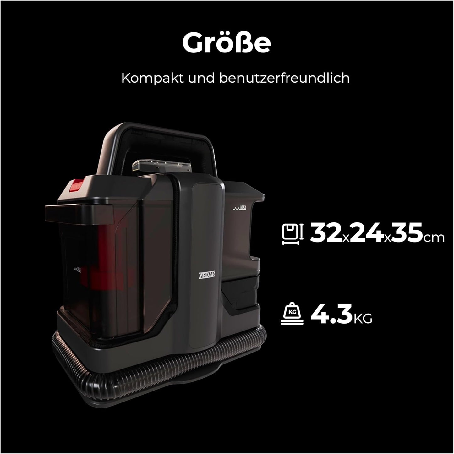 C600-750W Polster- und Teppichreiniger